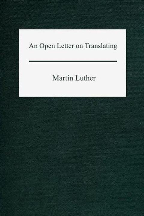 An Open Letter on Translating