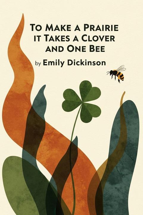 To Make a Prairie it Takes a Clover and One Bee