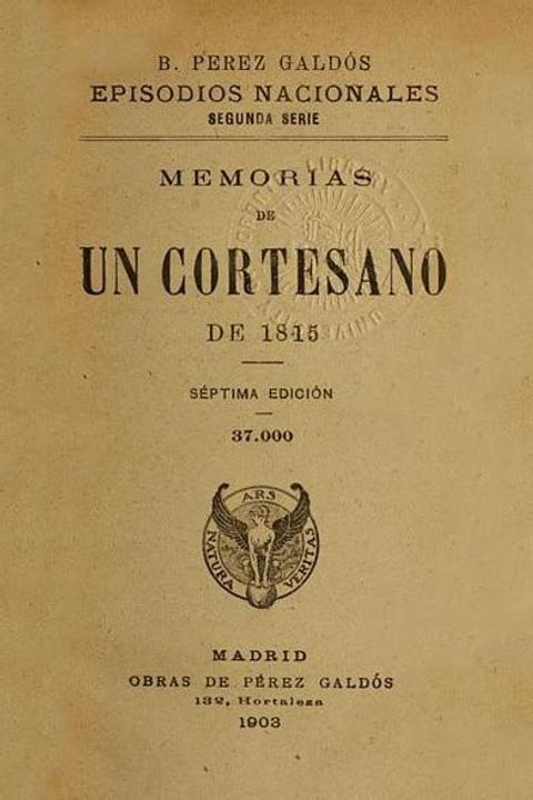 Memorias de Un Cortesano de 1815