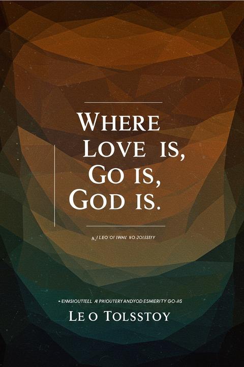 Where Love is, God Is