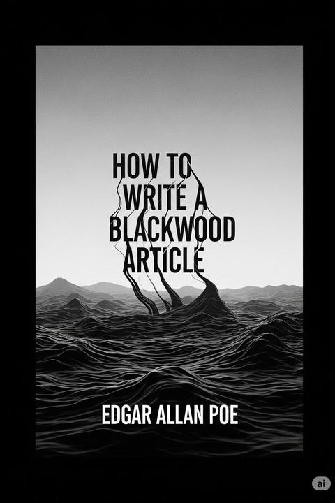 How to Write a Blackwood Article