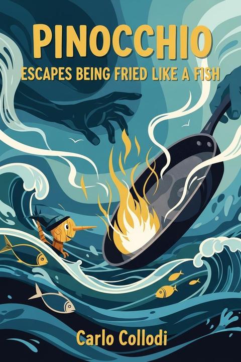 Pinocchio Escapes being Fried Like a Fish