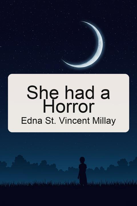 She had a Horror