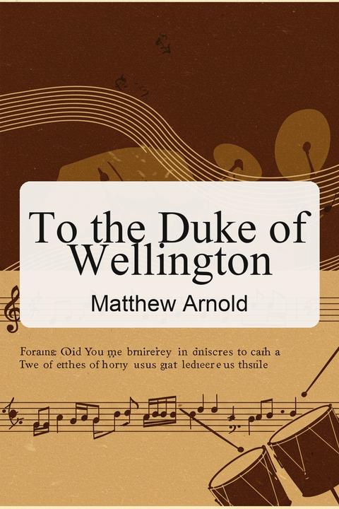 To the Duke of Wellington