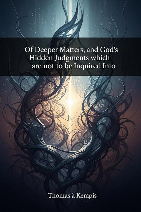 Of Deeper Matters, and God's Hidden Judgments which are not to be Inquired Into