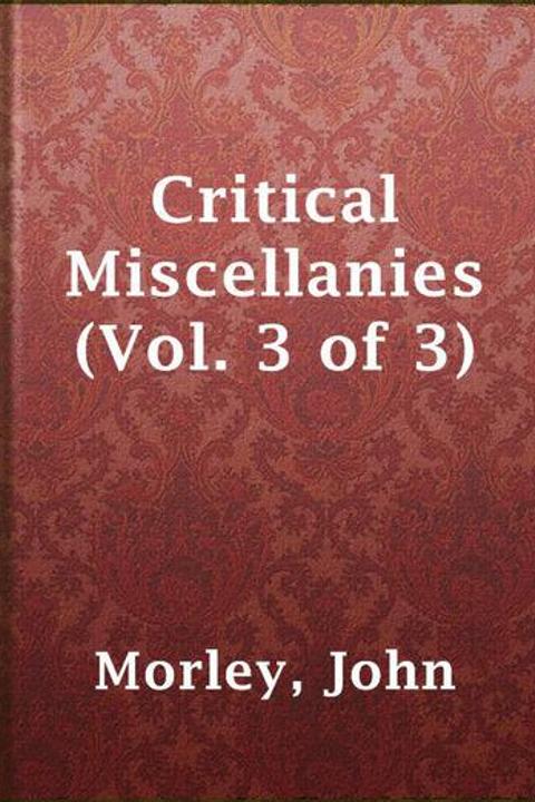 Critical Miscellanies (Vol. 3 of 3), Essay 6: Harriet Martineau