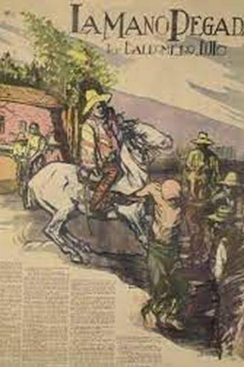 La mano pegada